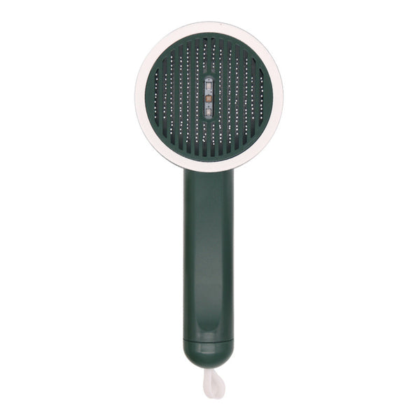 Pet Germicidal Sterilizing Comb Usb Rechargeable Cat Dog Automatic Hair Removal Brush Floating Beauty Comb Grooming Tool - Gusto Illusions