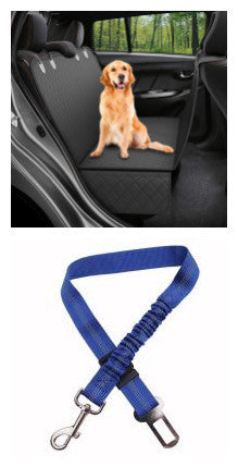 Dog Car Seat Cover View Mesh Pet Carrier Hammock Safety Protector Car Rear Back Seat Mat With Zipper And Pocket For Travel - Gusto Illusions