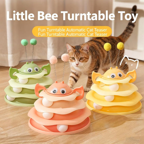 Cat Toys, Little Bees, Unbreakable Dolls, Cat Turntable Balls, Kittens, Kittens, Self-entertainment And Boredom, Pet Cat Toys, Cat Toys And Supplies