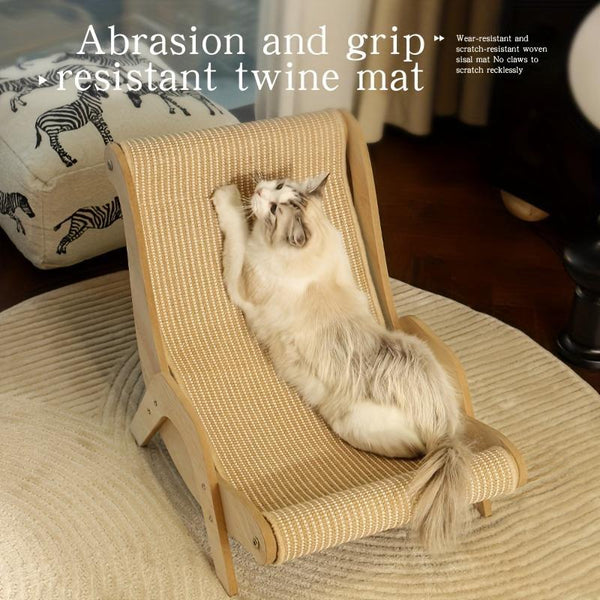 2‑in‑1 Cat Hammock &amp; Scratcher Chair