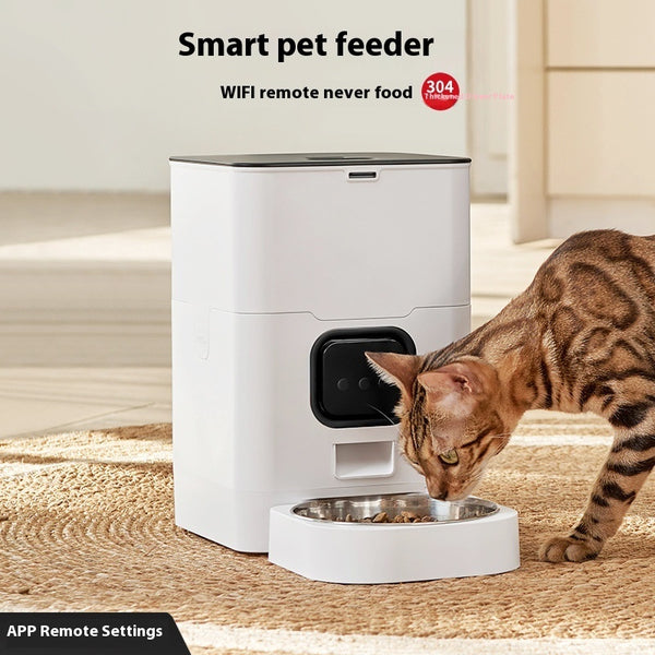 Intelligent Remote Control WIFI Cat Automatic Pet Feeder