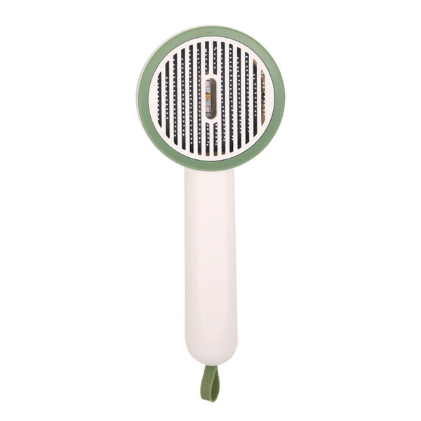 Pet Germicidal Sterilizing Comb Usb Rechargeable Cat Dog Automatic Hair Removal Brush Floating Beauty Comb Grooming Tool - Gusto Illusions