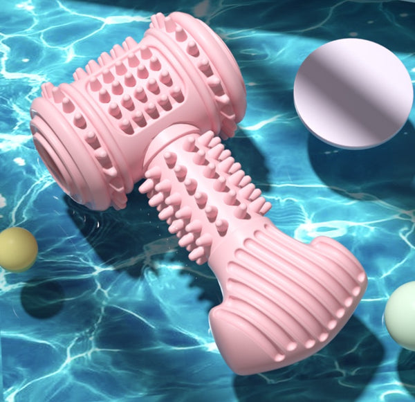 Dog Chew Toy Dogs Teeth Cleaning Toys Indestructible TPR Chewing Bite Resistant Teething Toys Pet Products - Gusto Illusions