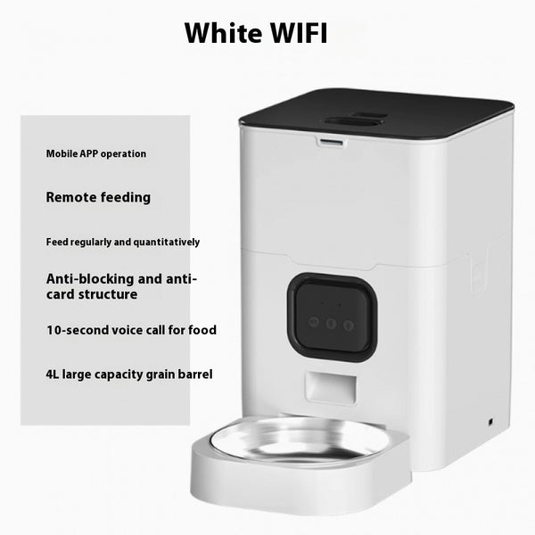 Intelligent Remote Control WIFI Cat Automatic Pet Feeder