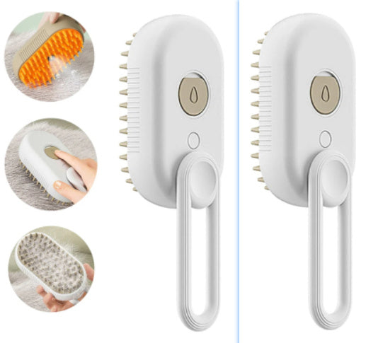 Cat Steam Brush Steamy Dog Brush 3 In 1 Electric Spray Cat Hair Brushes For Massage Pet Grooming Comb Hair Removal Combs Pet Products - Gusto Illusions