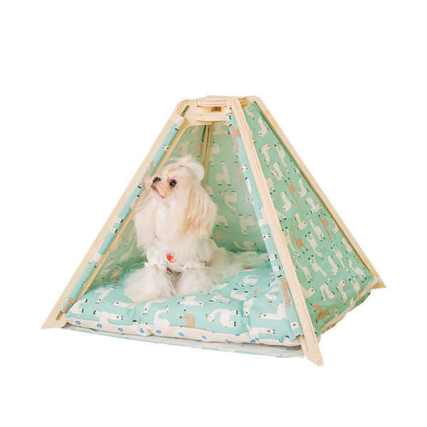 Removable Cat Bed House Dog Bed Kennel Sofa Cushion Puppy Bed Cat Rug Dog House Pet Beds For Dogs Cat House Cama Gatos Dog Tent - Gusto Illusions